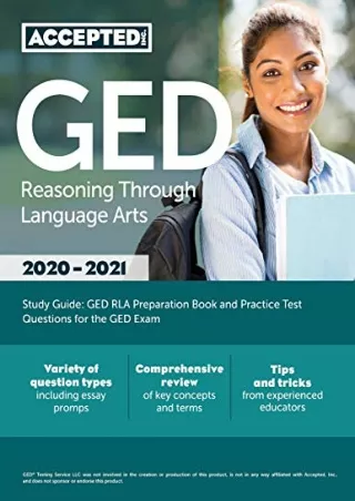 [pdf] epub download GED Reasoning Through Language Arts Study Guide: GED RLA Pre
