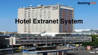 hotel extranet system