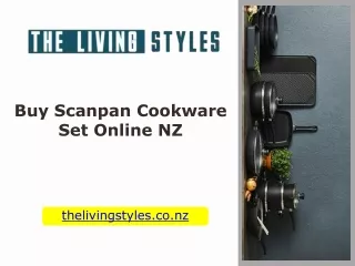 Buy Scanpan Cookware Set Online NZ