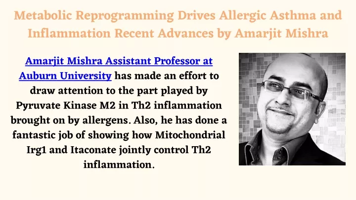 metabolic reprogramming drives allergic asthma