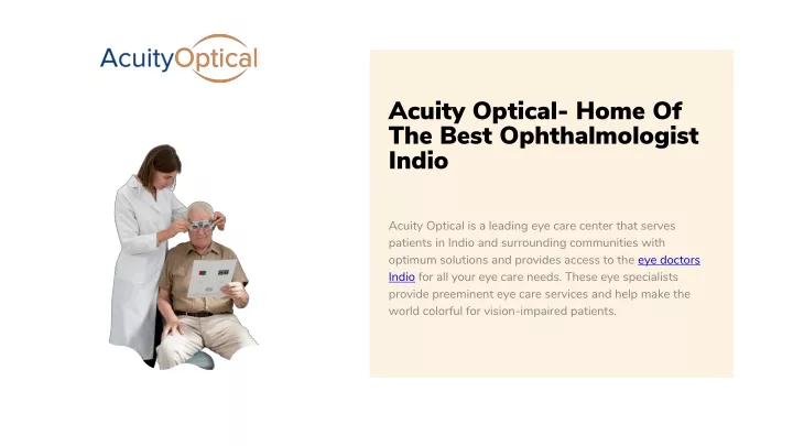 acuity optical home of the best ophthalmologist