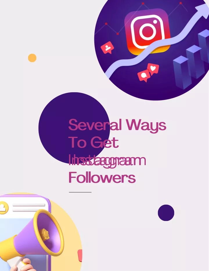 several ways to get instagram followers followers