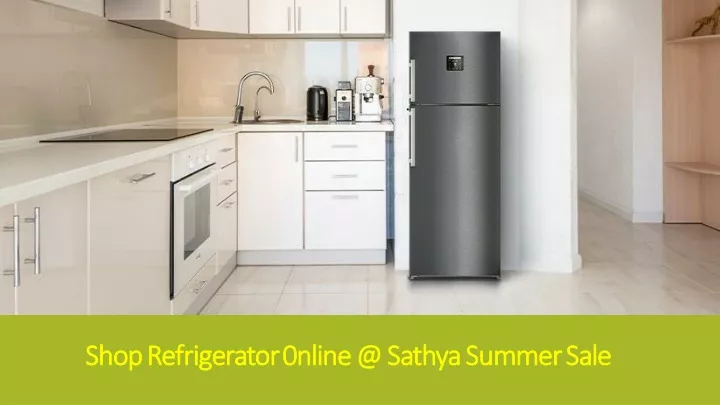 shop refrigerator 0nline @ sathya summer sale