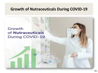 Growth of Nutraceuticals During COVID-19