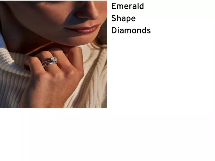 emerald shape diamonds