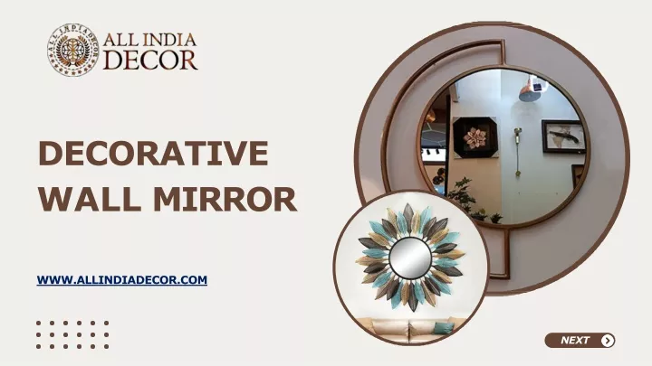 decorative wall mirror