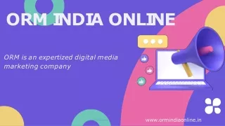 ORM INDIA ONLINE
