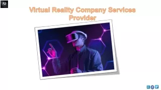 Virtual Reality Company Services Provider