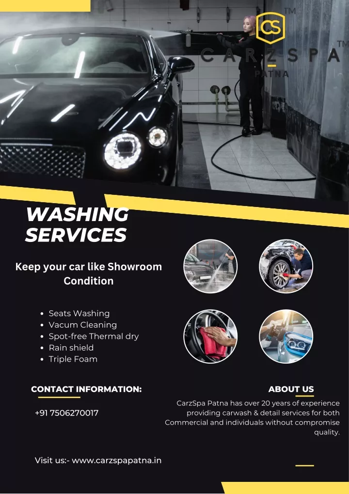 washing services