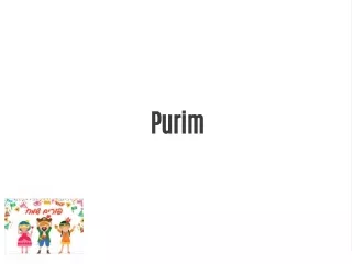 Questions for Purim
