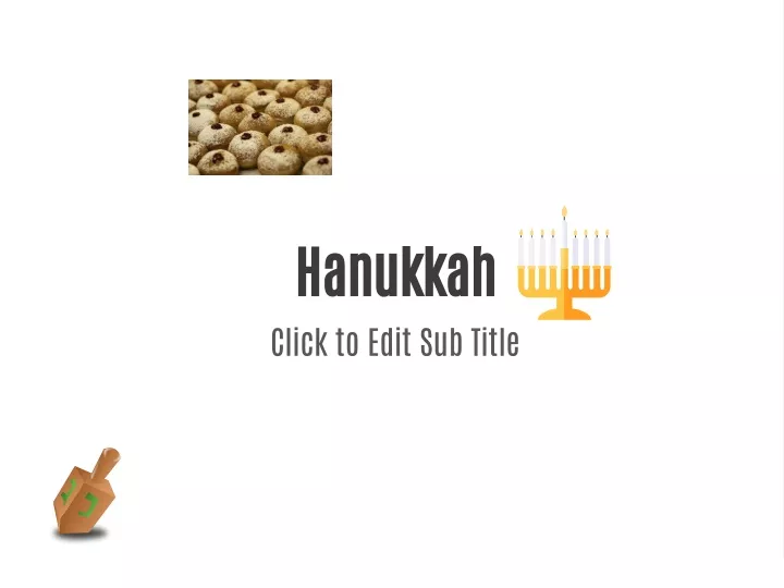 hanukkah click to edit sub title