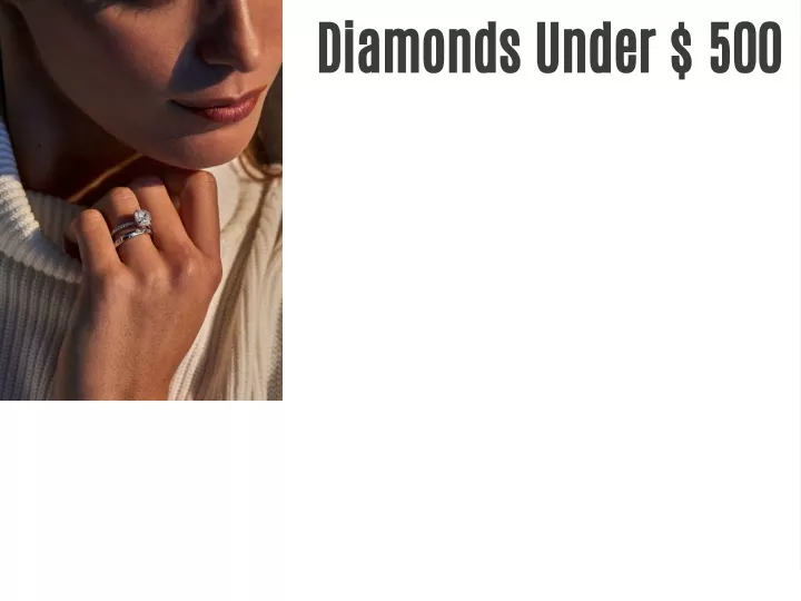 diamonds under 500