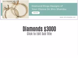 diamonds 3000 click to edit sub title