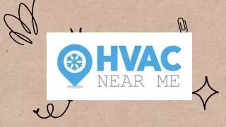 HVAC Near Me - Right Place for HVAC Maintenance Services