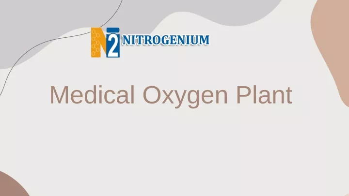medical oxygen plant