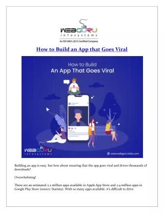 how to build an app that goes viral