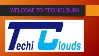 welcome to techiclouds