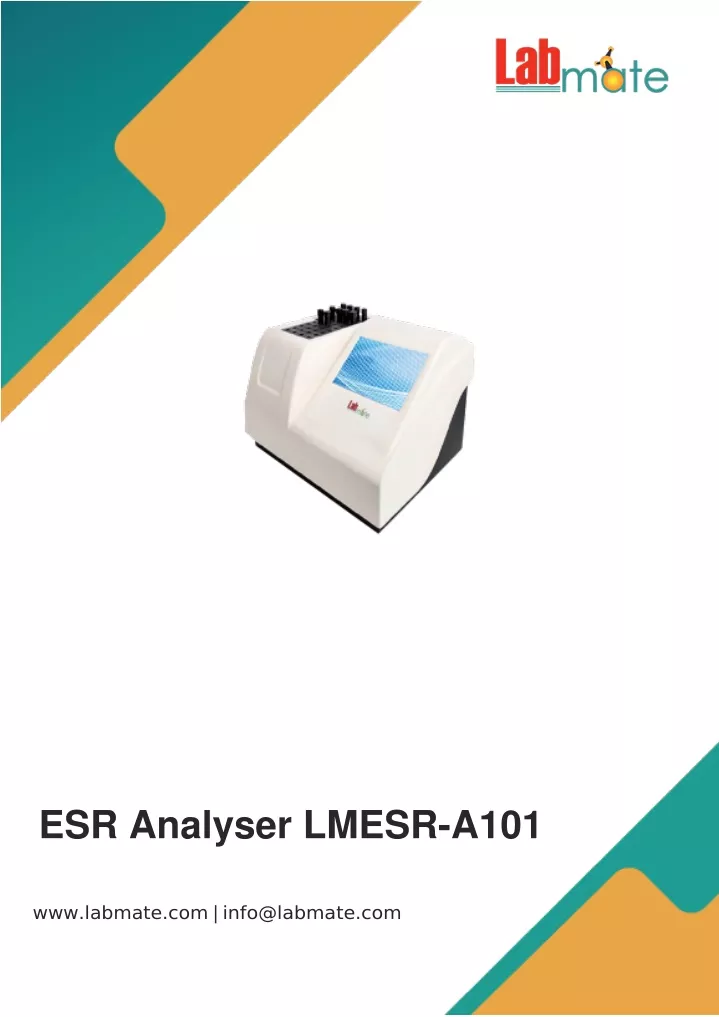 esr analyser lmesr a101