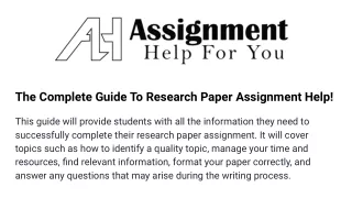 the-complete-guide-to-research-paper-assignment-help!