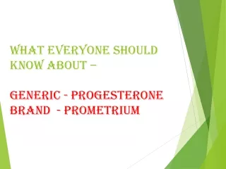 When should a woman take progesterone