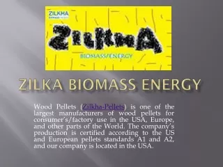 Zilka Biomass Energy