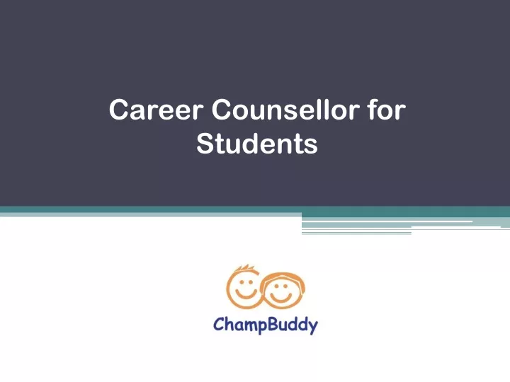career counsellor for students