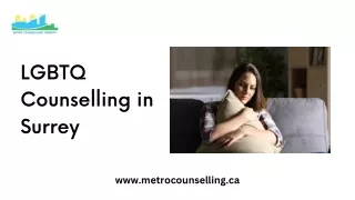 LGBTQ Counselling in Surrey