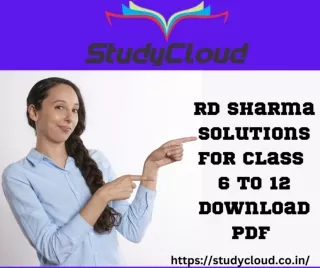 RD Sharma Solutions For Class 6 To 12
