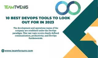 10 Best DevOps Tools to Look Out For in 2023