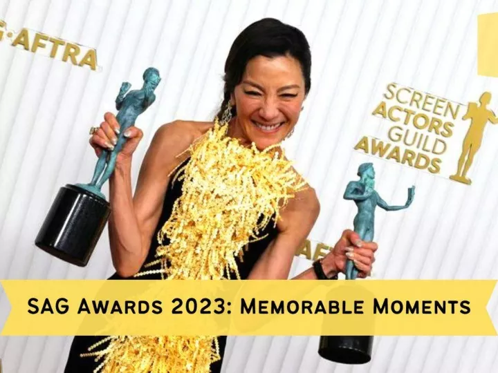 memorable moments from the sag awards