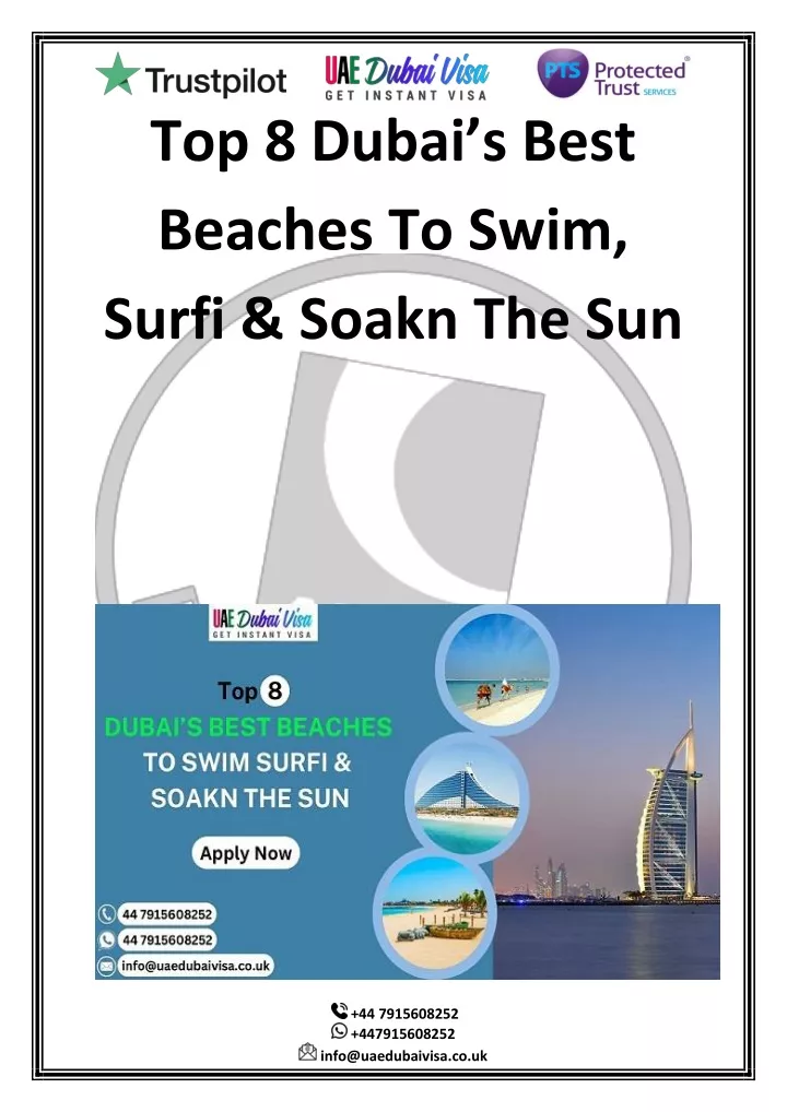 top 8 dubai s best beaches to swim surfi soakn