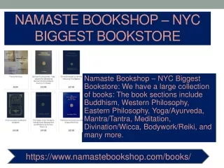 Namaste Bookshop – NYC Biggest Bookstore