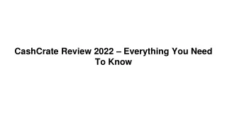 CashCrate Review 2022 – Everything You Need To Know (1)