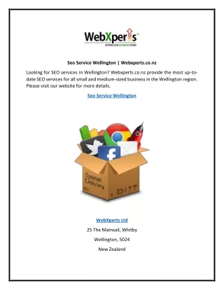 seo service wellington webxperts co nz