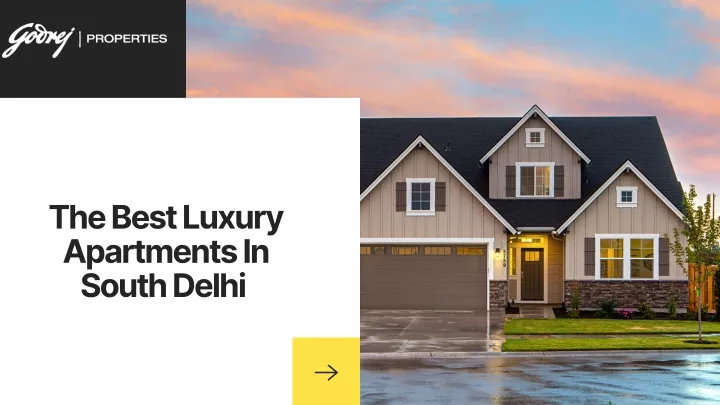 the best luxury apartments in south delhi