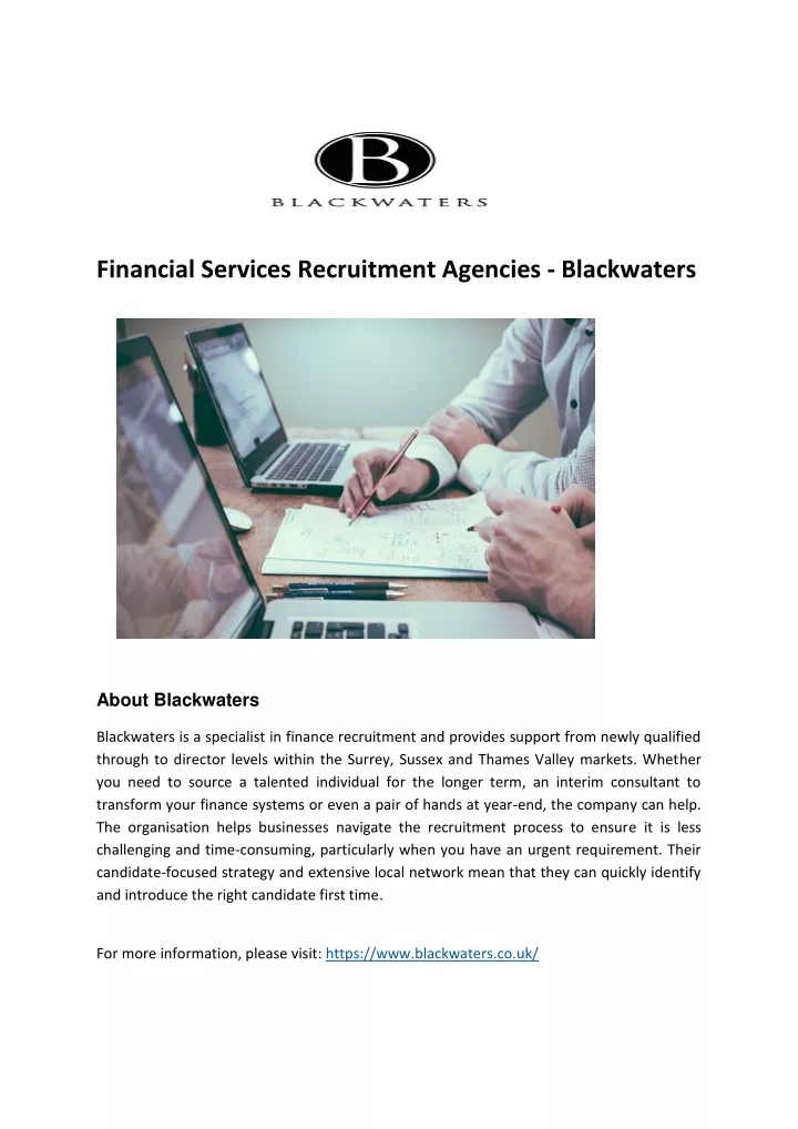 financial services recruitment agencies