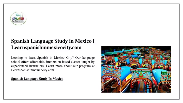 spanish language study in mexico