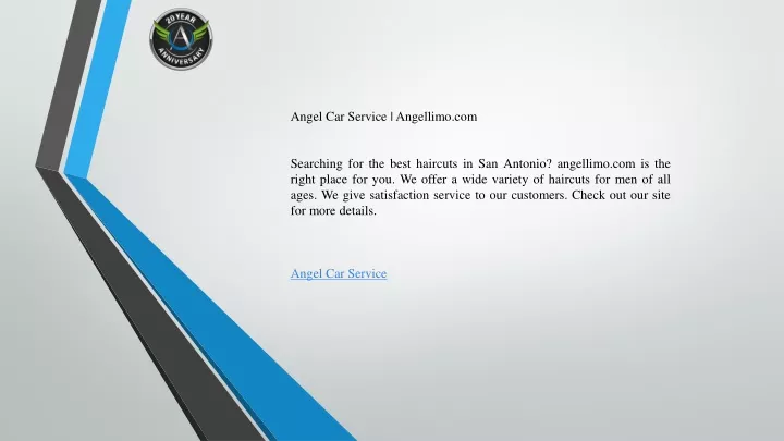angel car service angellimo com searching