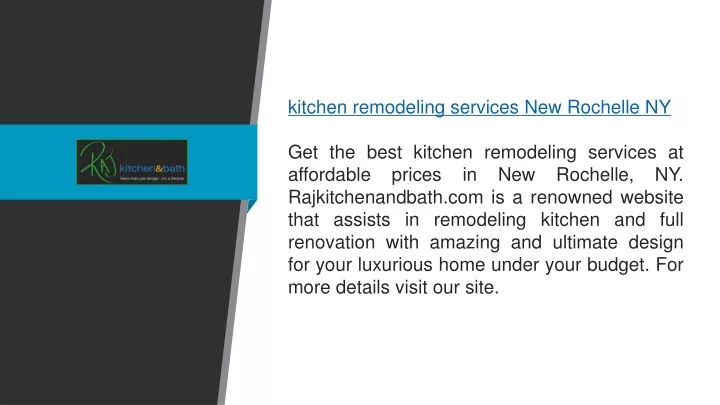 kitchen remodeling services new rochelle