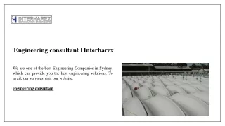 engineering consultant interharex