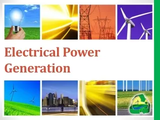 electrical power generation