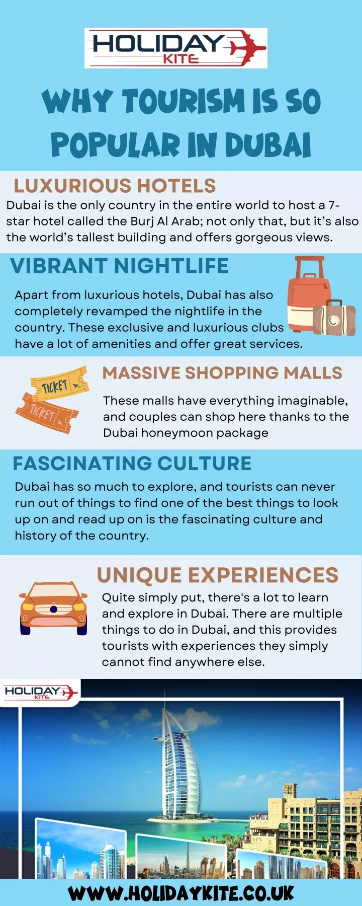 why tourism is so popular in dubai luxurious