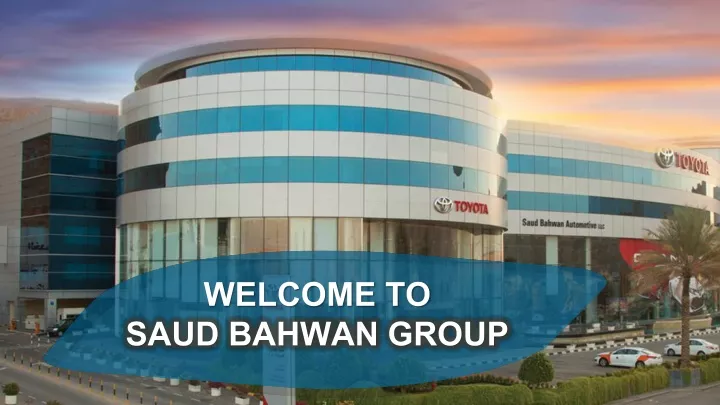 welcome to saud bahwan group