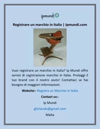 Registrare un marchio in Italia  Ipmundi