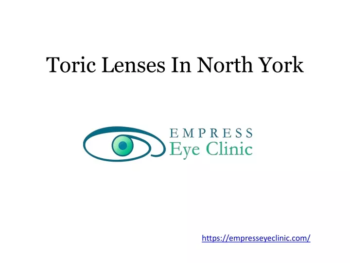 toric lenses in north york