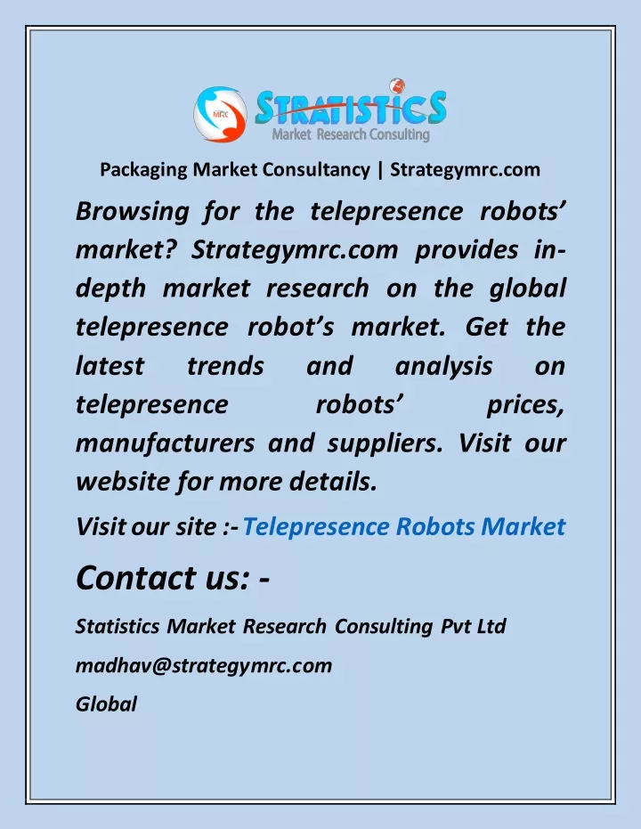 packaging market consultancy strategymrc com