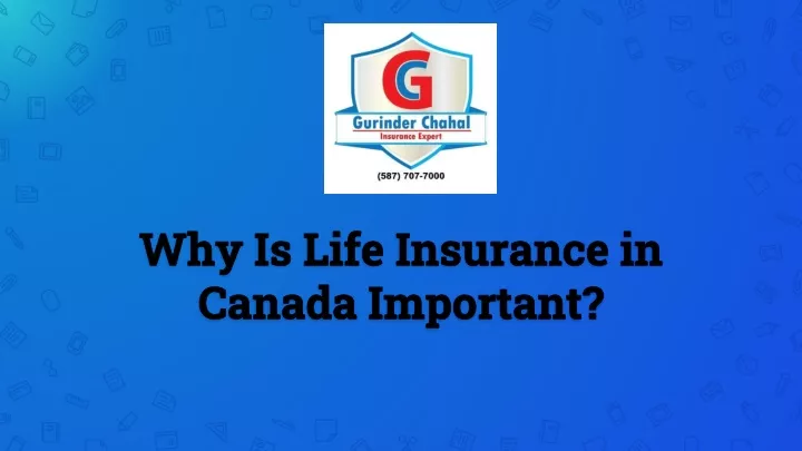 why is life insurance in canada important