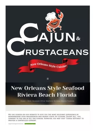 New Orleans Style Seafood Riviera Beach Florida