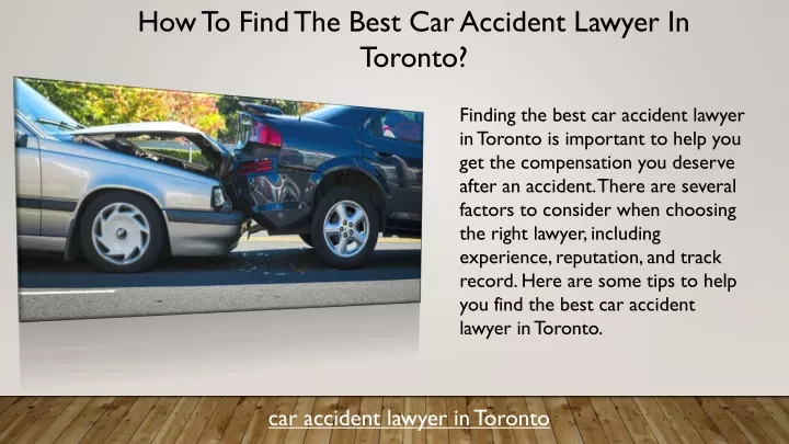 how to find the best car accident lawyer