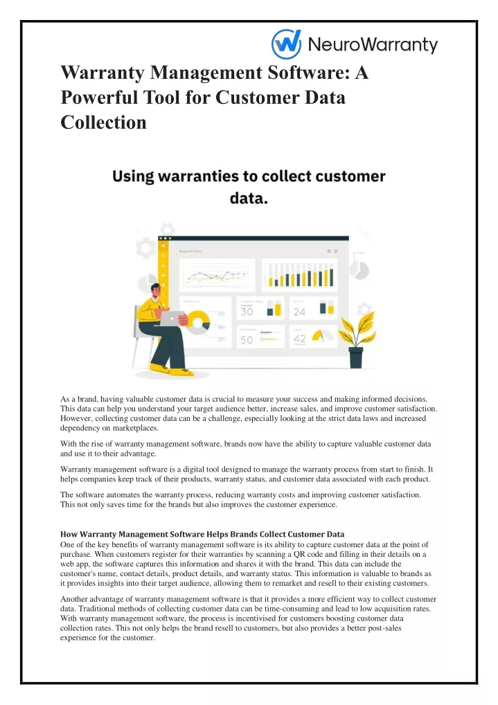 warranty management software a powerful tool